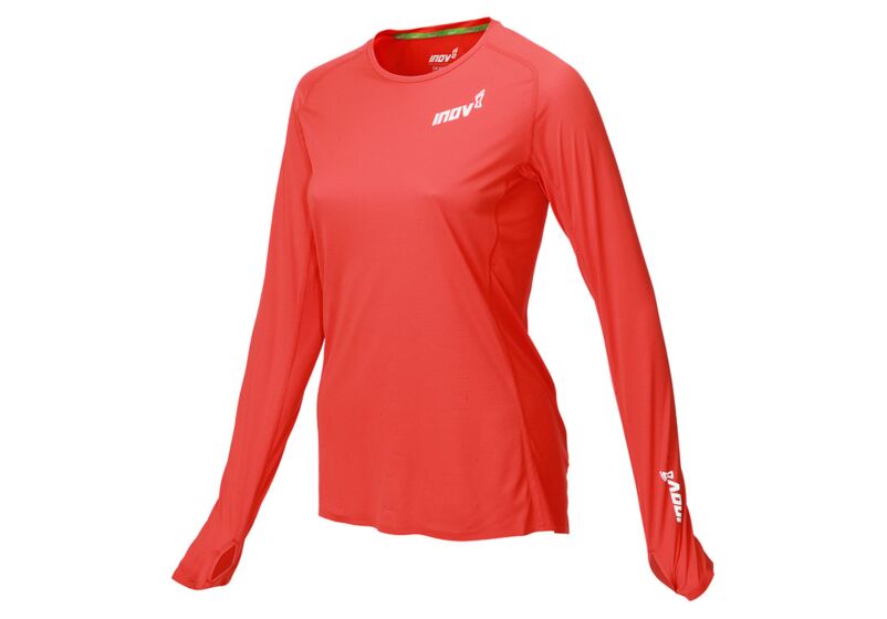 Inov-8 Base Elite 2.0 Long Sleeve Women's Base Layer Red UK 809375MBY